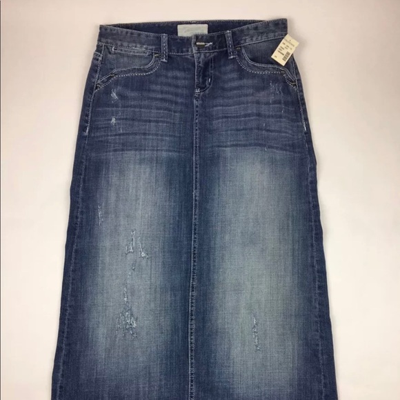 ISO--Maurices OR Hydraulic by Maurices denim skirt - Picture 2 of 5